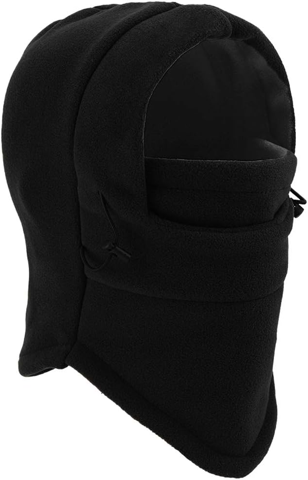 Kids Winter Hats Ski Mask Windproof Warm Adjustable with Lining Hat for Boys Girls