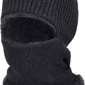 Knitted Warmer Windproof Hat Covering Face for Men Women  Outdoor Sports