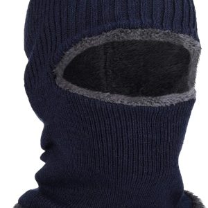Ski Mask for Men Winter Knitted Full Face Mask  Hats 1 Hole Ski Mask  for Men Women Winter Favors